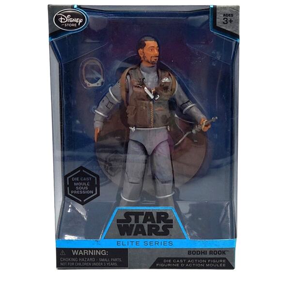 Disney Store Star Wars Elite Series Bodhi Rook Action Figure Rogue One New Box - Picture 1 of 5
